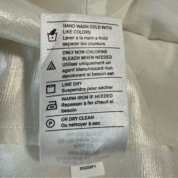 Vince - Belted linen-blend Midi Skirt Size M‎ - Picture 12 of 13